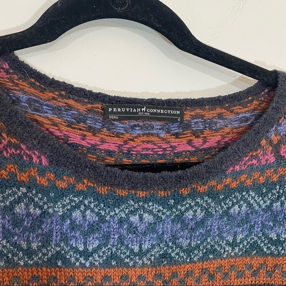 Peruvian Connection Sweater Dress Small - Picture 3 of 6